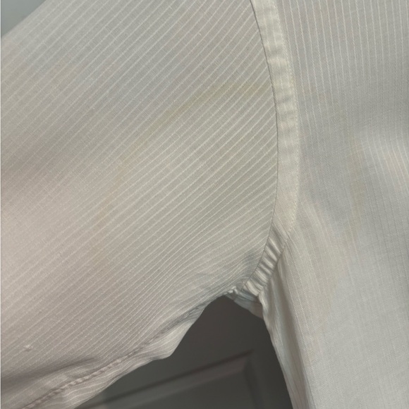 Christian Dior | Vintage White Button Up | Size 15 1/2 32-33 - Picture 5 of 10